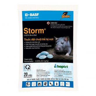 STORM 0.005% Block Bait - Thuốc diệt chuột hiệu quả từ BASF Đức